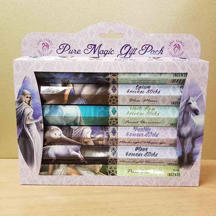 Pure Magic Incense Gift Pack (Anne Stokes. 6 x 20gr packs)