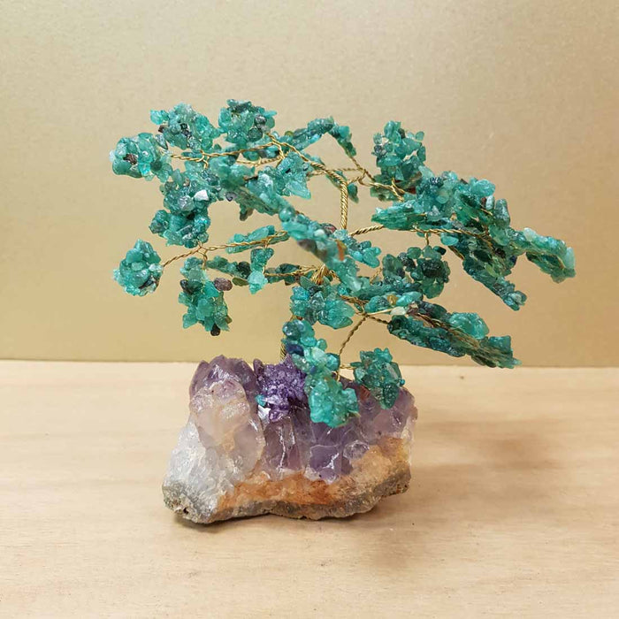 Green Aventurine Tree (approx. 12x14x13cm)