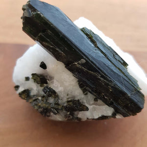 Black Tourmaline in Quartz