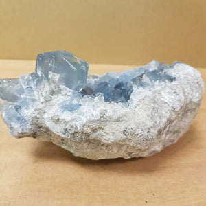 Celestite Geode (approx. 13.5x6x8cm)