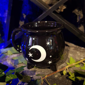 Witches Brew Ceramic Cauldron Tea Set