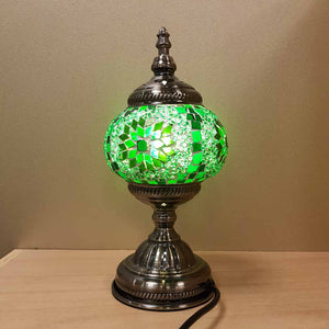 Green With Envy Turkish Style Mosaic Lamp