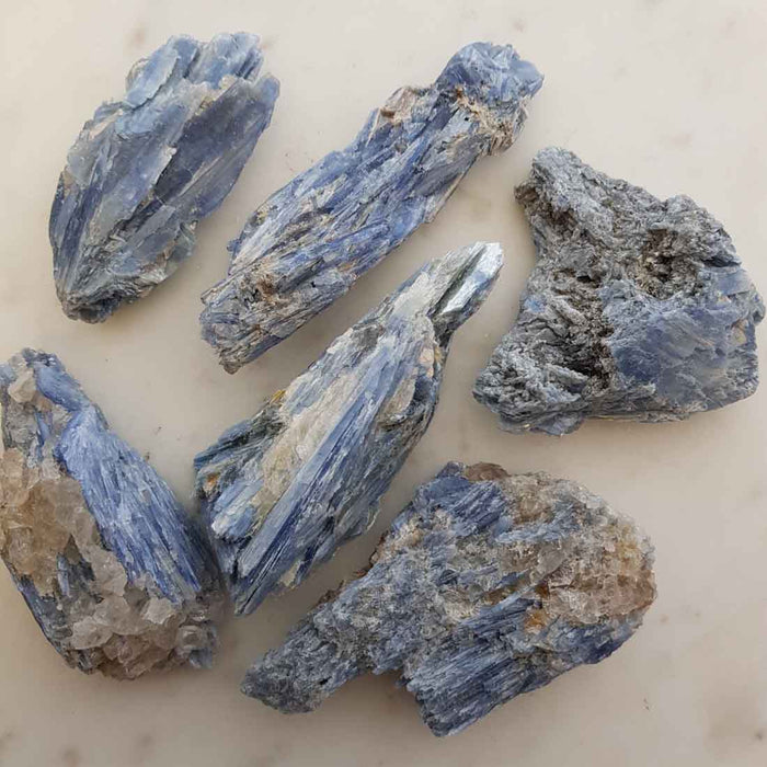 Blue Kyanite Raw Specimen (assorted. approx. 3x4x12.2cm)