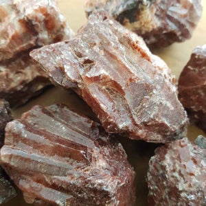 Red Calcite Rough Rock 