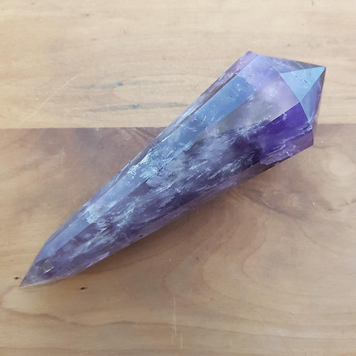 Amethyst Vogel Wand (approx. 18x5x6cm)