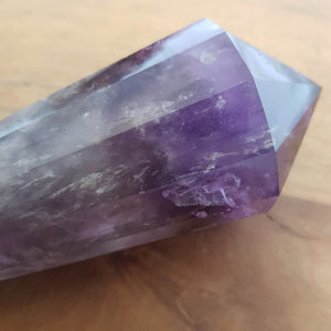 Amethyst Vogel Wand (approx. 18x5x6cm)