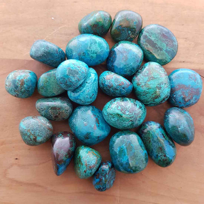 Chrysocolla Tumble (assorted & stunning)