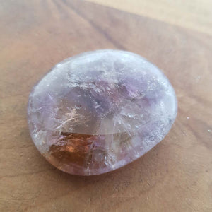 Ametrine Flat Stone (assorted. approx. 3.6x4.2cm)