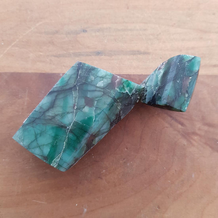 Emerald Polished Specimen (approx 9.5x6x2.5cm)