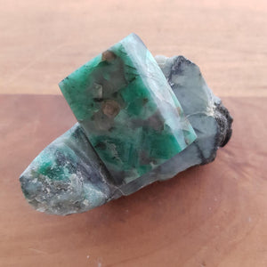 Emerald Speciman Polished & Raw (approx 8x5x5.5cm)