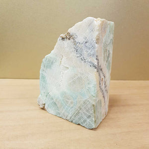 Caribbean Blue Calcite Standing Slab
