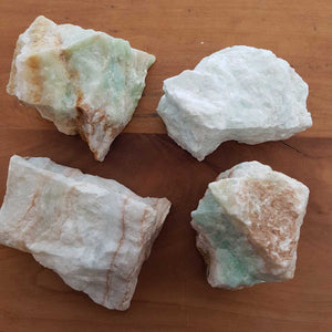 Caribbean Blue Calcite Rough Rock (assorted. approx. 7-10x5-7cm)