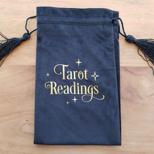 Tarot Readings Black Velvet Bag