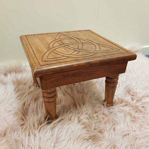 Triquetra Altar Table Light Mango Wood