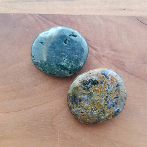Ocean Jasper Flat Stone (assorted. approx. 4x4cm)