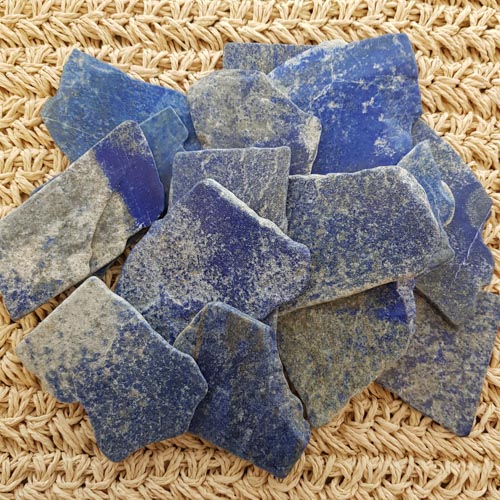 Lapis Slab (assorted. approx. 5-6x6-9x.4cm)