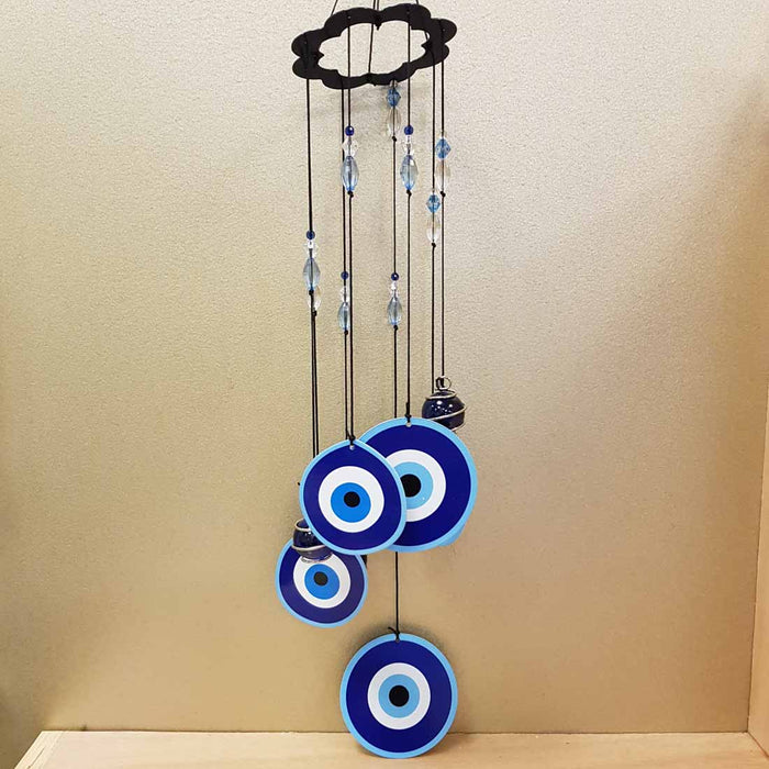 Blue Eye Wind Chime (approx. 46x15cm)