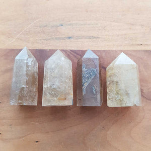 Rutilated Quartz Polished Point