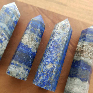 Lapis Polished Point (assorted. approx. 5.3-6.4x1.5-2.4x1.5-2cm)