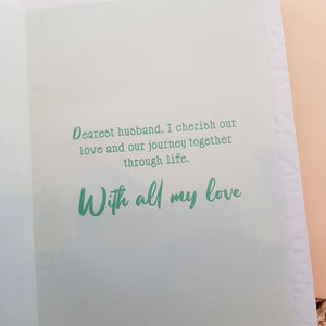 Dearest Husband, You've Been There Since The Beginning Card