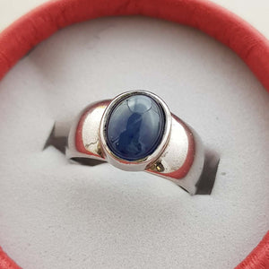 Sapphire Ring (sterling silver)