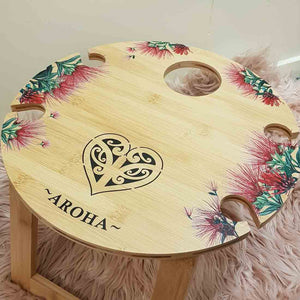 Aroha Bamboo Round Table