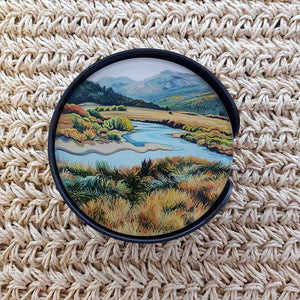 Landscape Glass Coasters (set of 6)