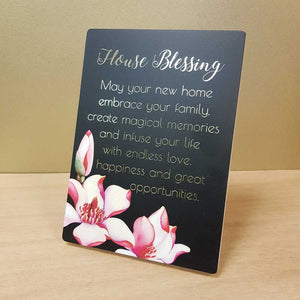House Blessing Plaque (approx.13x18cm)