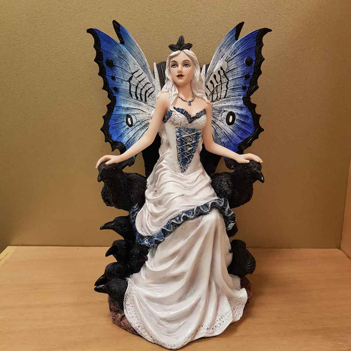 Ice Queen of Crow Fairy (approx. 28x21x21cm)