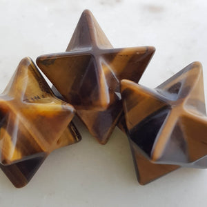 Gold Tiger's Eye Merkabah