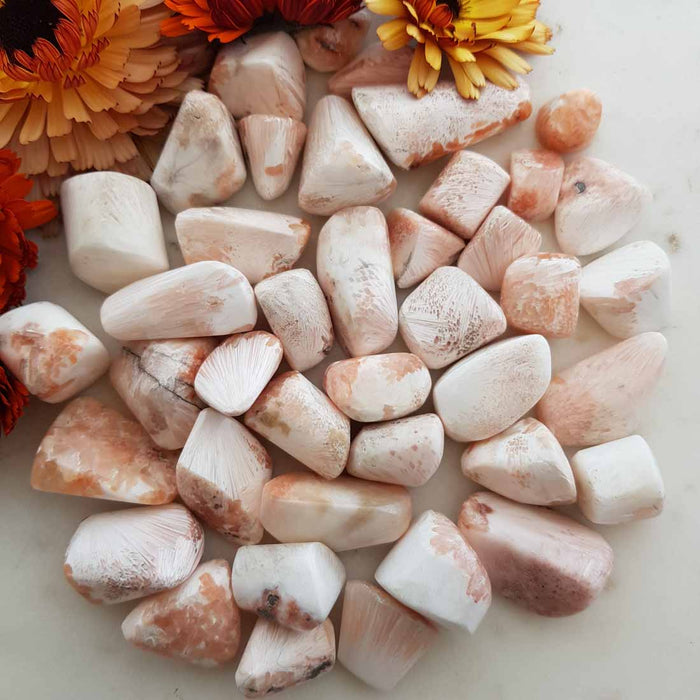 Pink Scolecite Tumble (assorted)