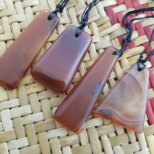 New Zealand Carnelian Agate Pendant