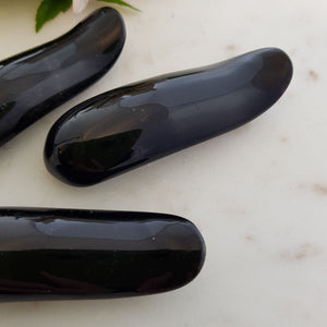 Black Obsidian Gua Sha Massage Tool