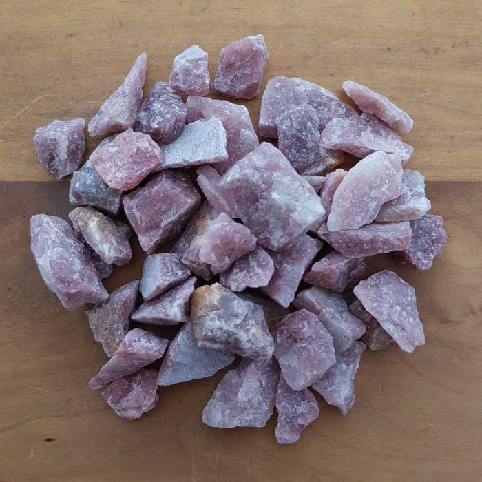 Strawberry Quartz Rough Rock (assorted. approx. 2.5-5.5x2-3cm)