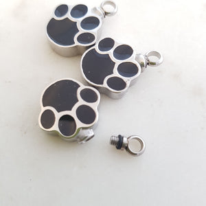 Paw Keepsake Heart Pendant