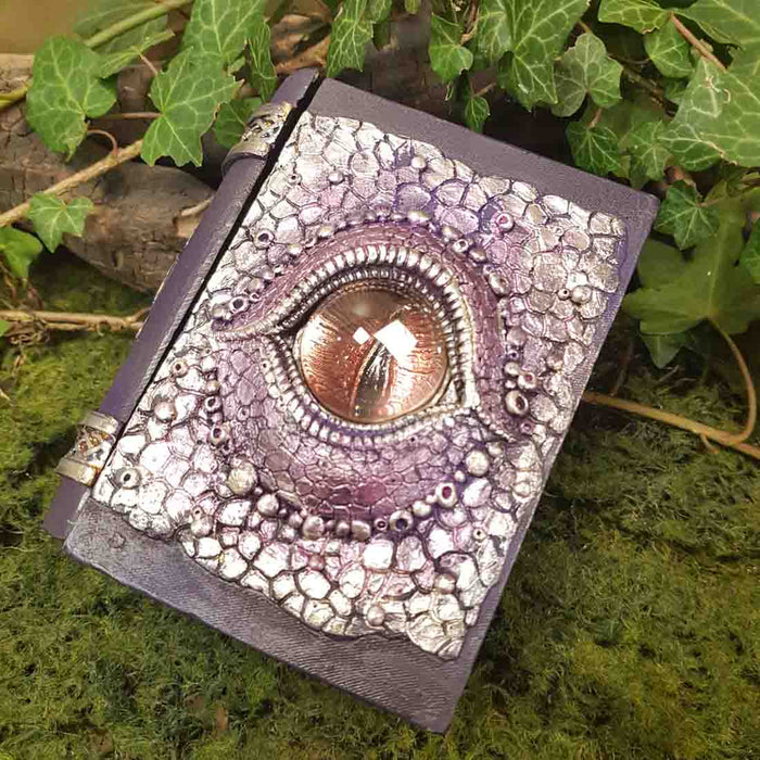 Purple Dragons Eye Box (approx 12x10x6cm)