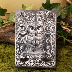 Black Owl Trinket Box