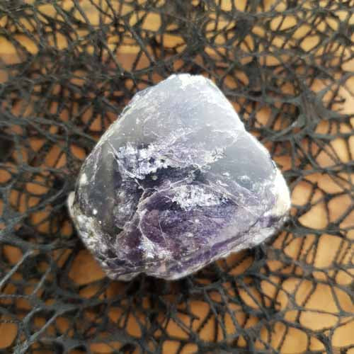 Zimbabwean Purple Lepidolite Specimen (approx. 4x4x2cm)