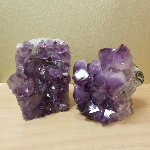 Amethyst Cluster with Cut Base (assorted. approx. 9-13x6-12cm)