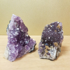 Amethyst Cluster with Cut Base