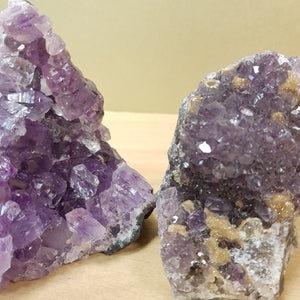 Amethyst Cluster with Cut Base