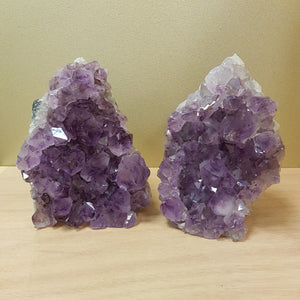 Amethyst Cluster with Cut Base