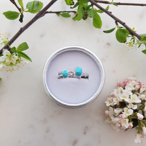 Turquoise Ring (sterling silver. assorted)