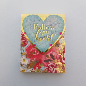 Folow Your Heart Notepad