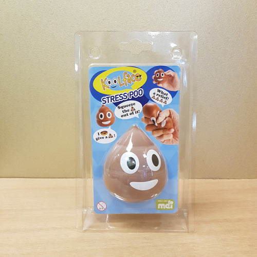 Poo Stress Relief Ball (approx 6x6.5x5cm)
