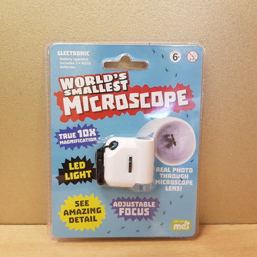 Worlds Smallest Microscope (approx 2 x 4 x 4.3 cm)