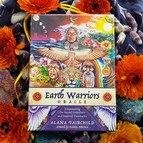 Earth Warriors Oracle Cards (rise of the soul tribe of sacred guardians and inspired visionaries. 44 cards and guide book)