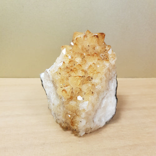 Citrine (heat treated) Cluster Standing (approx. 10x10x10cm)