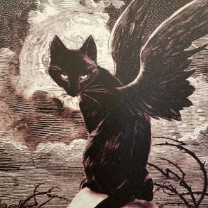 Nine Lives of Poe Canvas by Alchemy Gothic 
