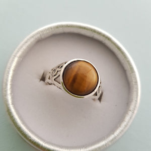 Tigers Eye Ring